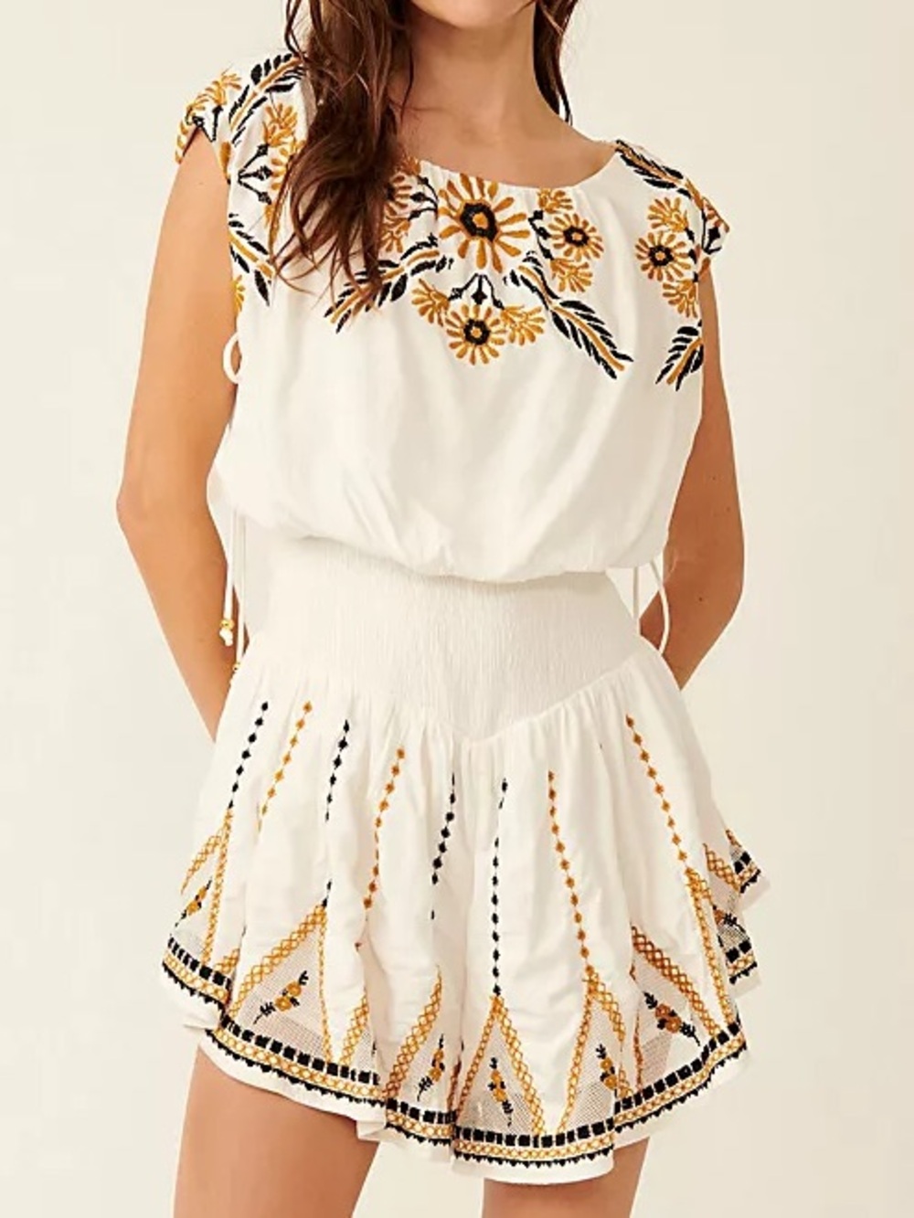 Free People Catalina Romper EUC